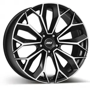 Calitate înaltă Janta aliaj Aez Leipzig negru polish 9xR20 5×112 ET35